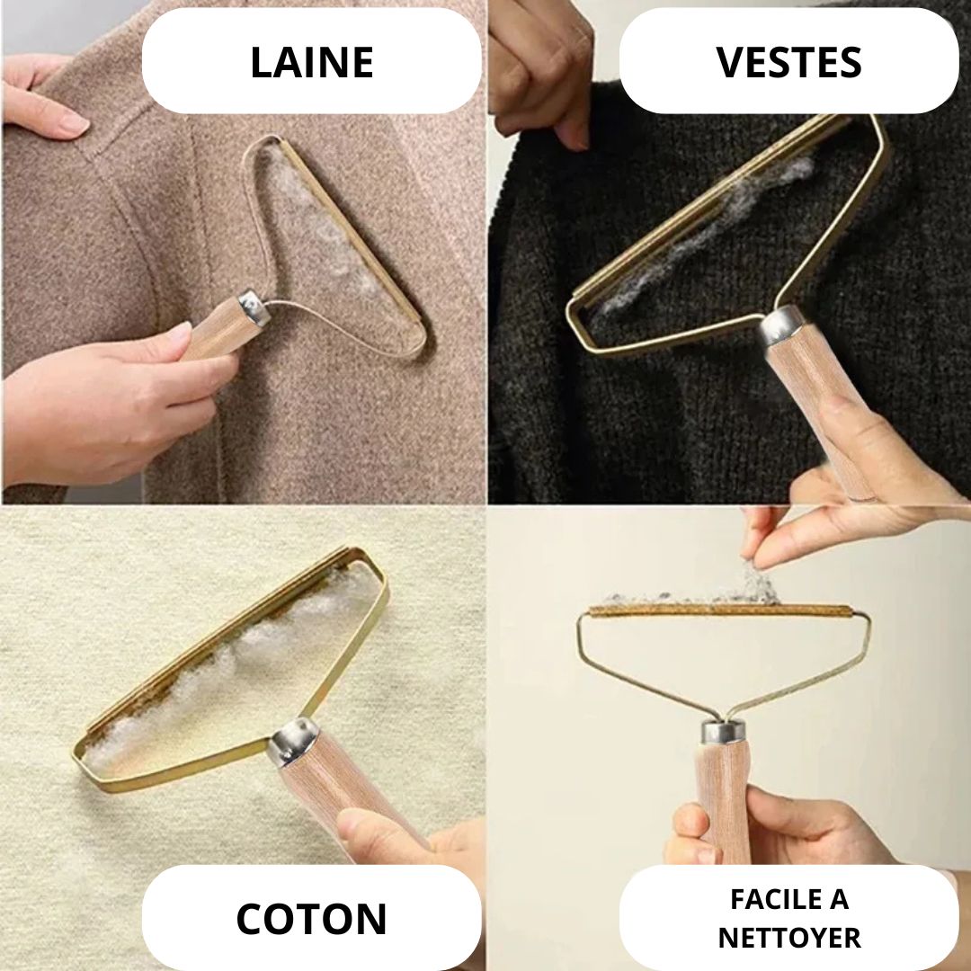 Brosse anti poils animaux